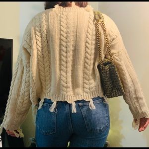 Brand new cream colored Alter’d State sweater